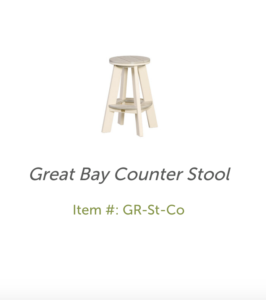 great bay counter stool